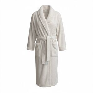 Barefoot Dreams Cozy Chic Cream and Tan Heather Robe
Size 3 or 1X